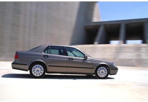 SAAB 9-5 II sedan brązowy boczny prawy