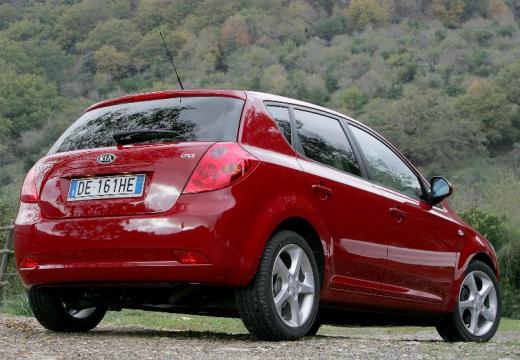 KIA Ceed I hatchback czerwony jasny tylny prawy