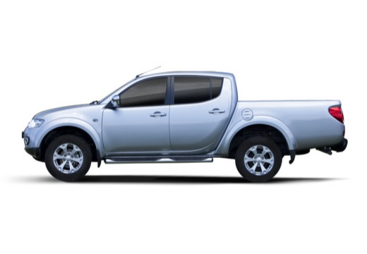 MITSUBISHI L 200 III pickup niebieski jasny boczny lewy
