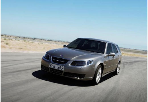 SAAB 9-5 kombi szary ciemny przedni lewy