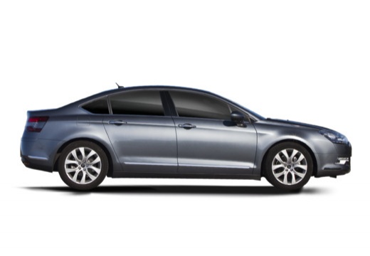 CITROEN C5 III sedan szary ciemny boczny prawy