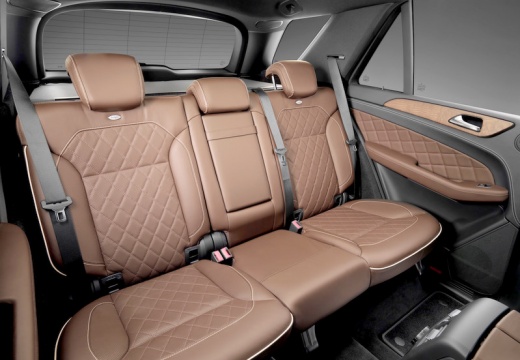 MERCEDES-BENZ Klasa ML 166 kombi wnętrze