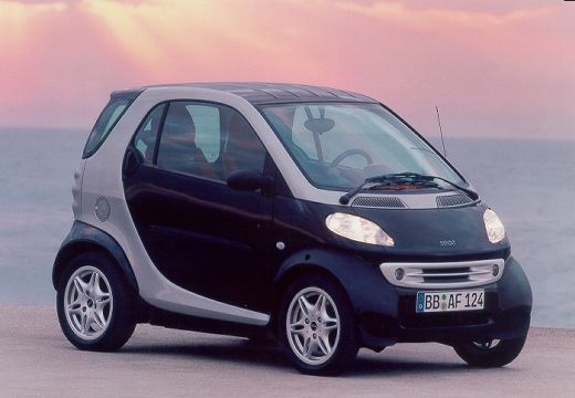 SMART smart Smart coupe czarny przedni prawy