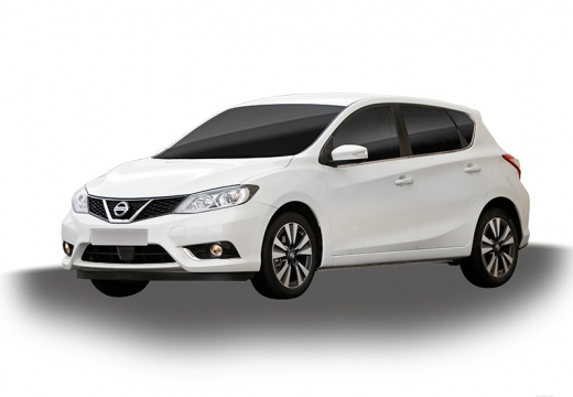 NISSAN Pulsar hatchback biały