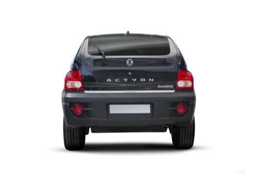 SSANG YONG Actyon hatchback czarny tylny