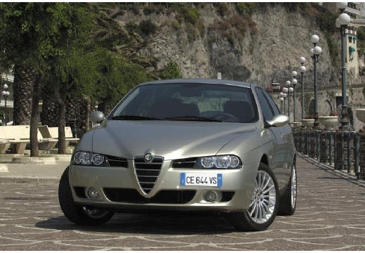 ALFA ROMEO 156 III sedan silver grey przedni lewy