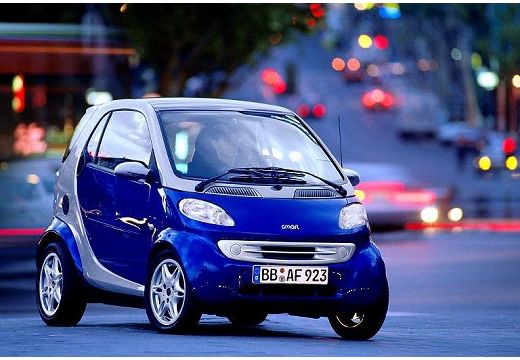 SMART smart Smart coupe niebieski jasny przedni prawy