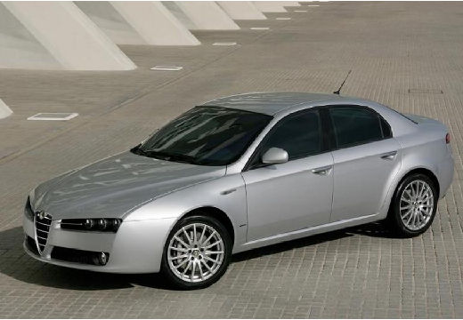 ALFA ROMEO 159 I sedan silver grey przedni lewy
