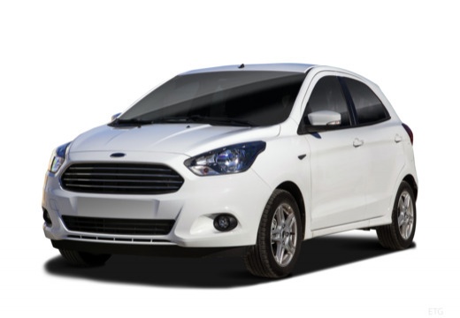 FORD Ka+ hatchback biały przedni lewy