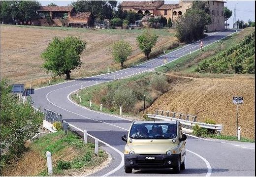 FIAT Multipla kombi żółty przedni
