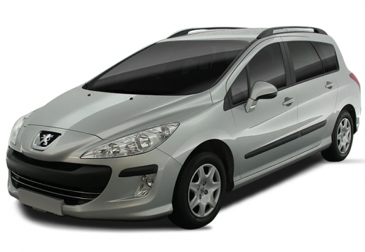 PEUGEOT 308 I kombi silver grey