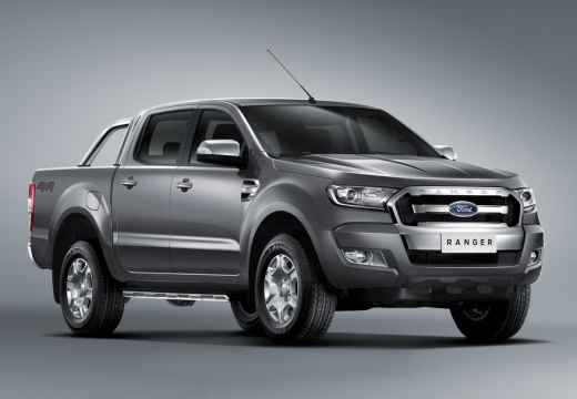 FORD Ranger pickup szary ciemny przedni prawy