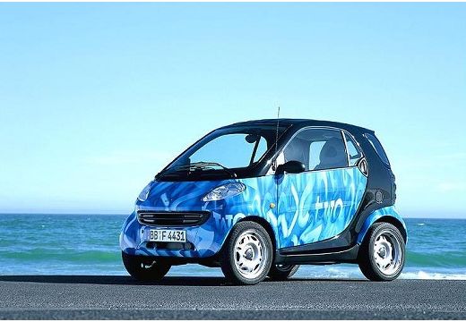SMART smart coupe niebieski jasny przedni lewy