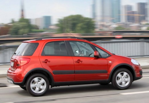 SUZUKI SX4 II hatchback czerwony jasny tylny prawy