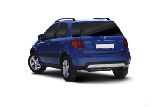 SUZUKI SX4 II hatchback niebieski jasny tylny lewy