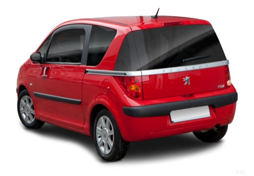 PEUGEOT 1007 I hatchback tylny lewy