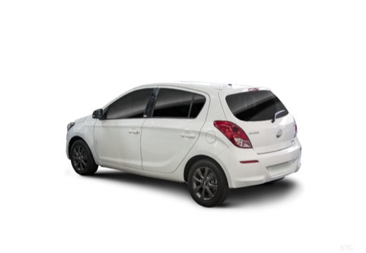 HYUNDAI i20 II hatchback biały tylny lewy