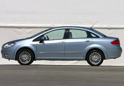 FIAT Linea I sedan niebieski jasny boczny lewy