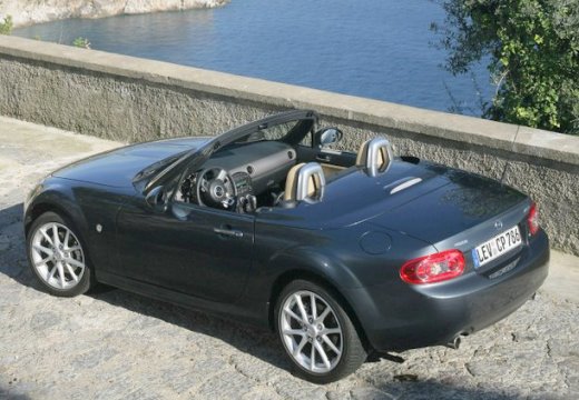 MAZDA MX-5 V roadster silver grey tylny lewy