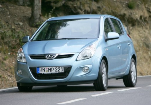 HYUNDAI i20 I hatchback niebieski jasny przedni lewy