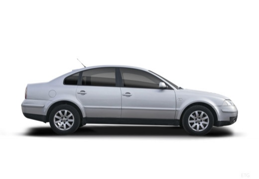VOLKSWAGEN Passat IV sedan silver grey boczny prawy