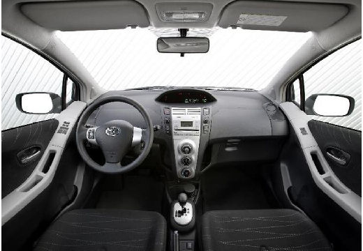 Toyota Yaris III hatchback tablica rozdzielcza