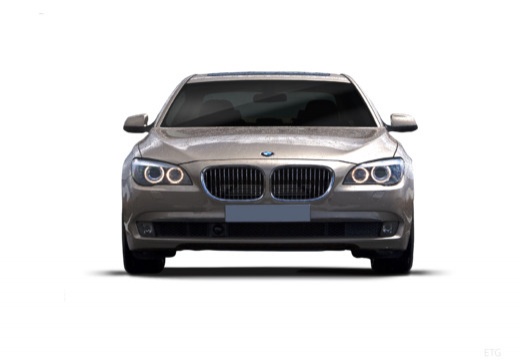 BMW Seria 7 F01 F02 I sedan silver grey przedni