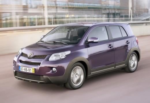 Toyota Urban Cruiser hatchback fioletowy przedni lewy