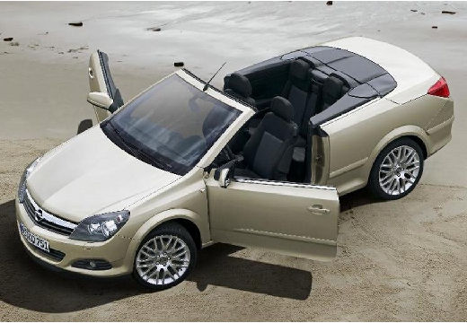 OPEL Astra TwinTop kabriolet silver grey przedni lewy