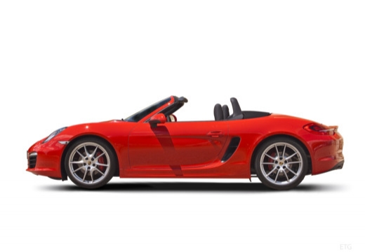 PORSCHE Boxster 981 roadster boczny lewy