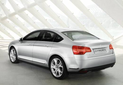 CITROEN C5 III sedan silver grey tylny lewy