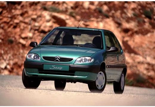 CITROEN Saxo hatchback zielony przedni lewy