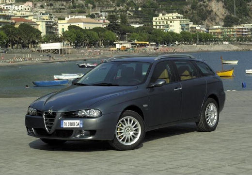 ALFA ROMEO 156 Sportwagon III kombi czarny przedni lewy