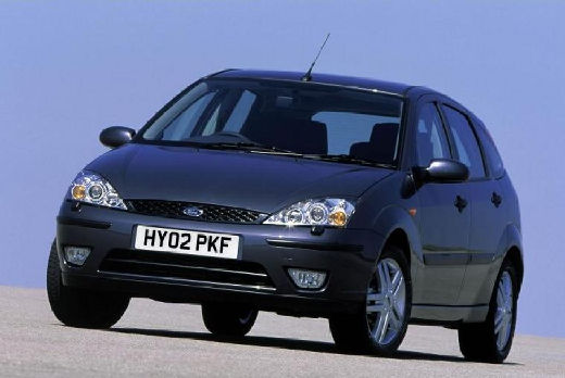 FORD Focus II hatchback czarny przedni lewy