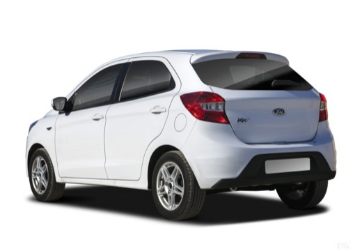 FORD Ka+ hatchback biały tylny lewy