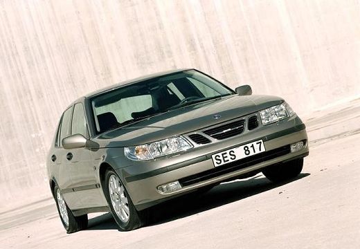 SAAB 9-5 II sedan brązowy przedni prawy