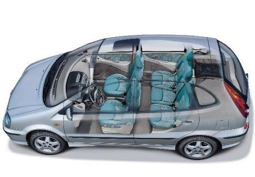 NISSAN Almera Tino kombi mpv prześwietlenie