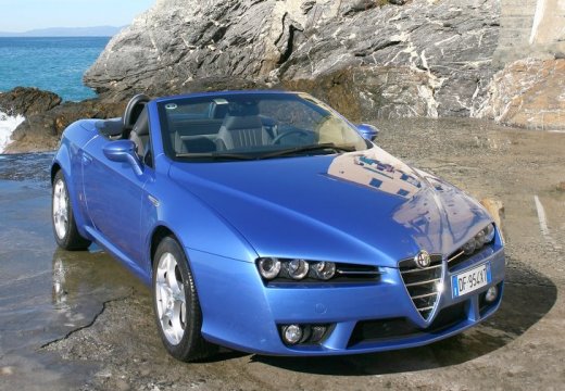 ALFA ROMEO Spider V kabriolet niebieski jasny przedni prawy