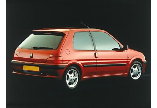 PEUGEOT 106 hatchback bordeaux (czerwony ciemny) tylny prawy