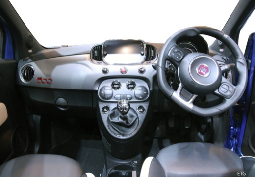 FIAT 500 C II kabriolet tablica rozdzielcza