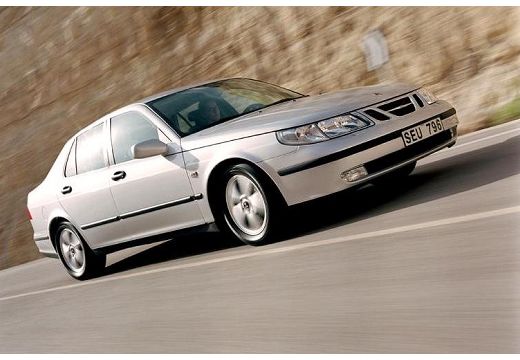 SAAB 9-5 II sedan silver grey przedni prawy