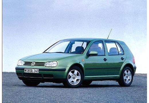VOLKSWAGEN Golf IV hatchback zielony przedni lewy