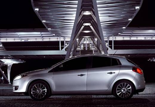 FIAT Bravo II hatchback silver grey boczny lewy