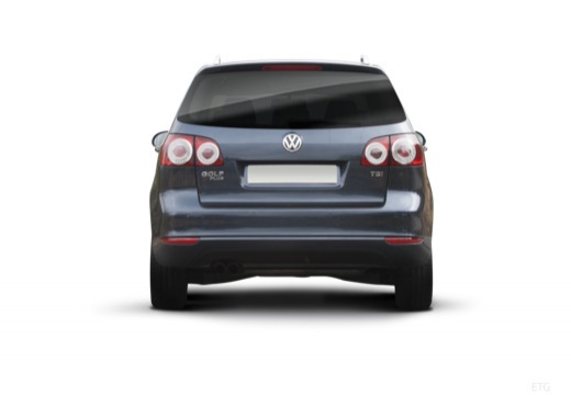 VOLKSWAGEN Golf VI Plus hatchback szary ciemny tylny