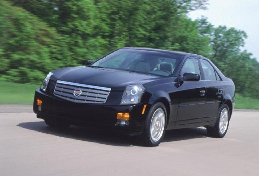 CADILLAC CTS sedan czarny przedni lewy