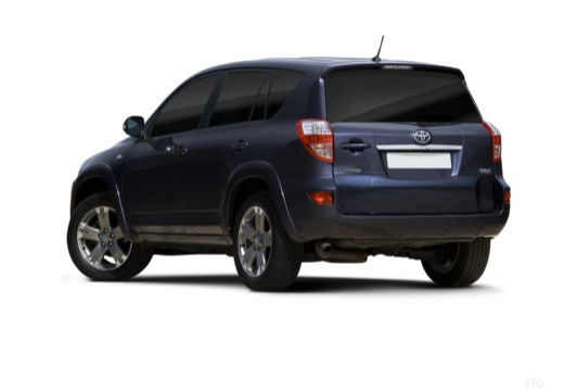 Toyota RAV4 V kombi niebieski jasny tylny lewy