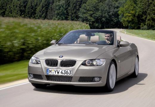 BMW Seria 3 kabriolet silver grey przedni lewy