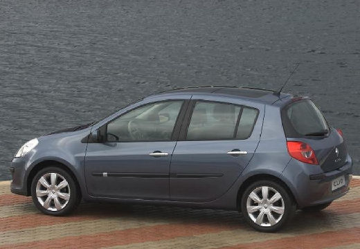 RENAULT Clio III I hatchback szary ciemny tylny lewy