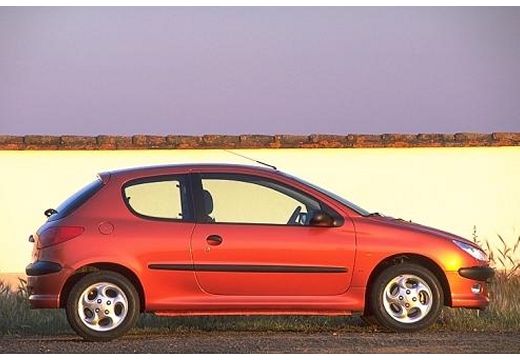 PEUGEOT 206 I hatchback boczny prawy
