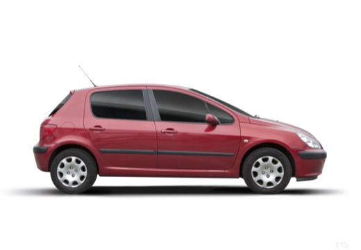 PEUGEOT 307 I hatchback boczny prawy
